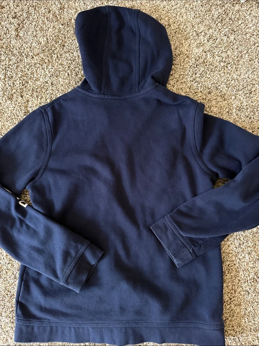 Nike Kids Navy Paris Saint-German Full-Zip Hoodie with Swoosh